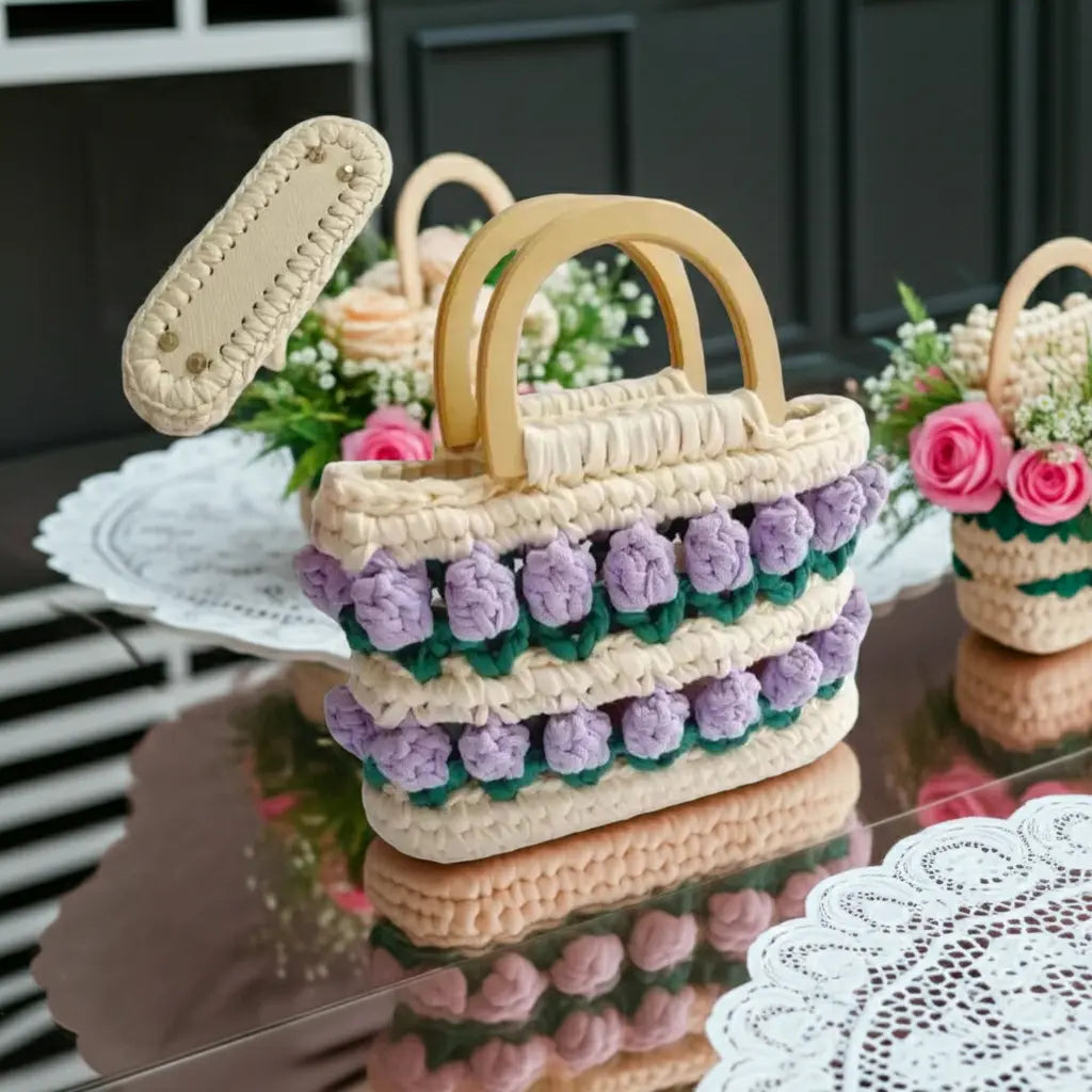 Crochet Tulip Handbags - Angel Wishes
