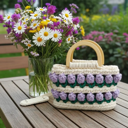 Crochet Tulip Handbags - Angel Wishes