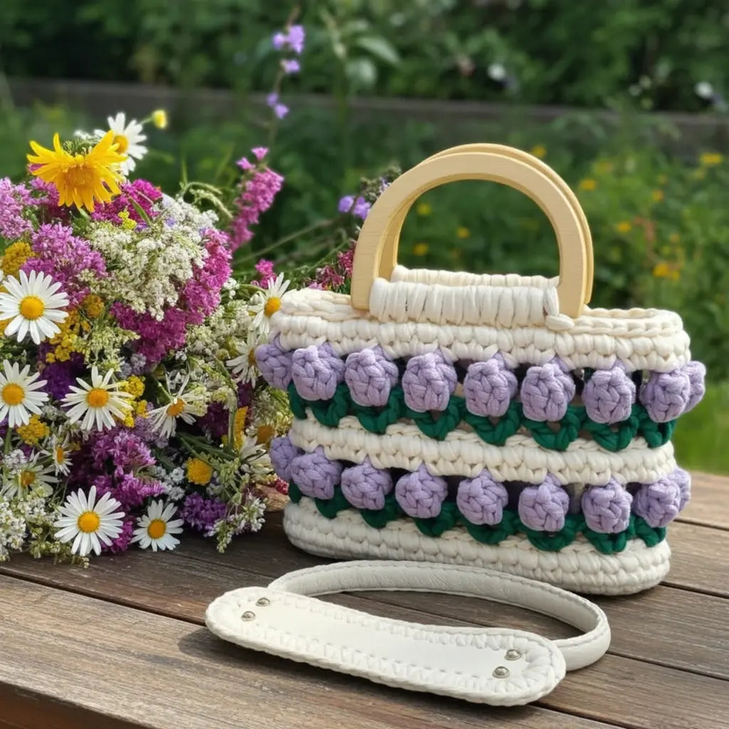 Crochet Tulip Handbags - Angel Wishes