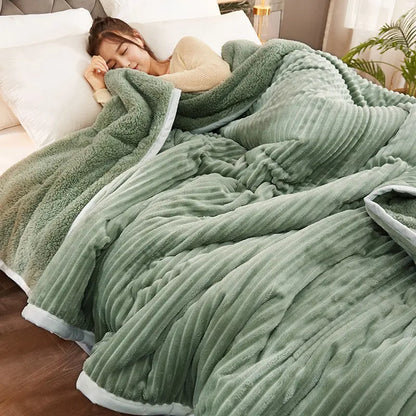 Magic Velvet Three Layer Thick Blanket Angel Wishes