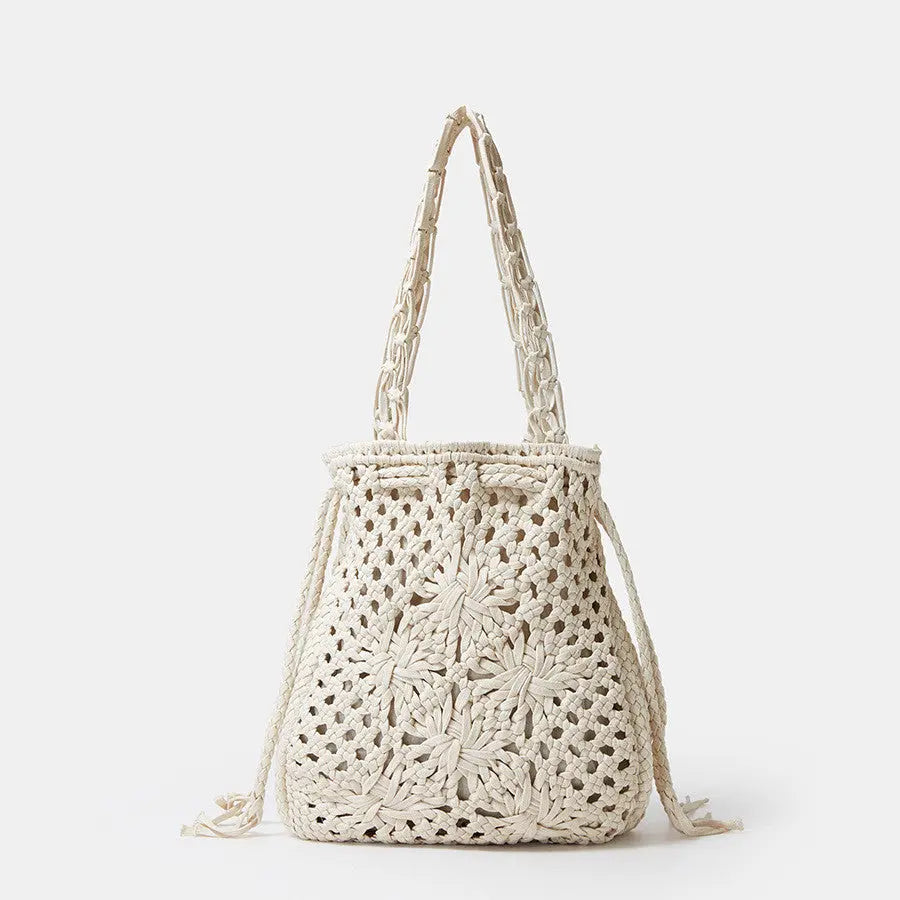 Hand-woven Bucket Bag Angel Wishes