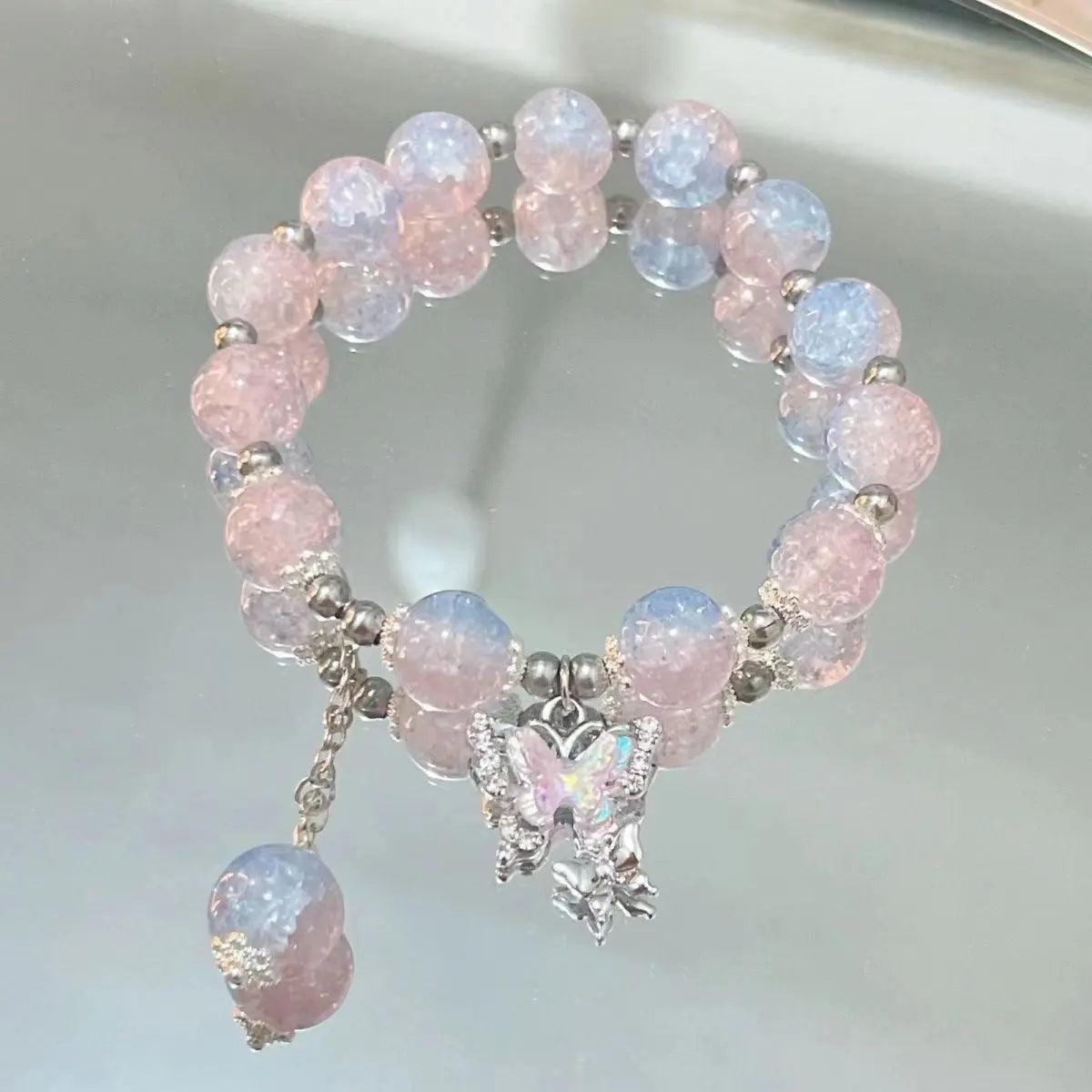 Butterfly Beads Bracelet Angel Wishes