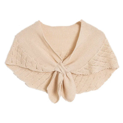 Women's Thin Fashion Wool Knitted Hollow Shawl - Angel Wishes