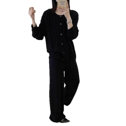 Knitted Sweater Cardigan And Trousers Angel Wishes