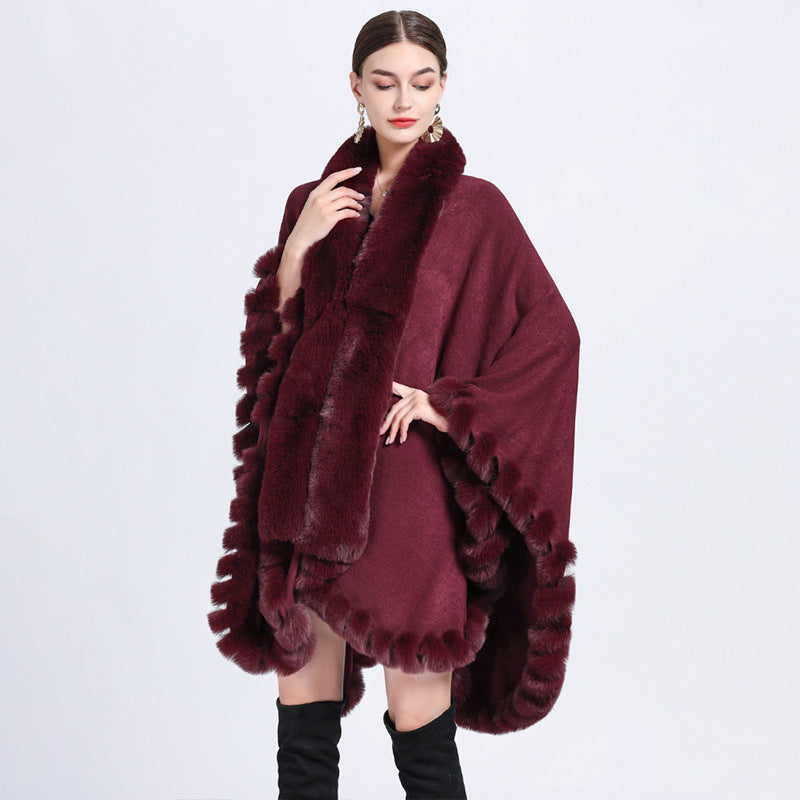 Irregular Oversized Knitted Shawl Cardigan Baggy Coat Angel Wishes