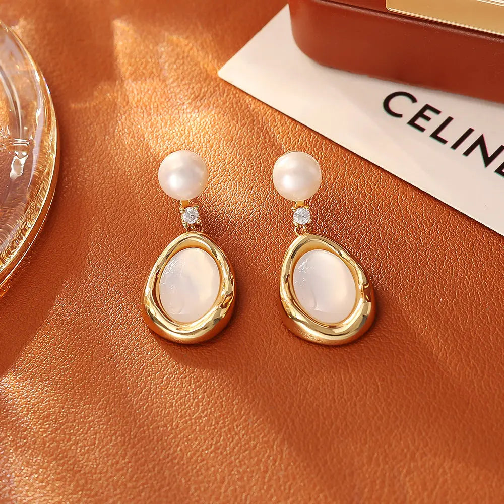 Affordable Luxury Fashion High-grade Elegant Simple Earrings Angel Wishes