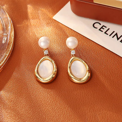 Affordable Luxury Fashion High-grade Elegant Simple Earrings Angel Wishes