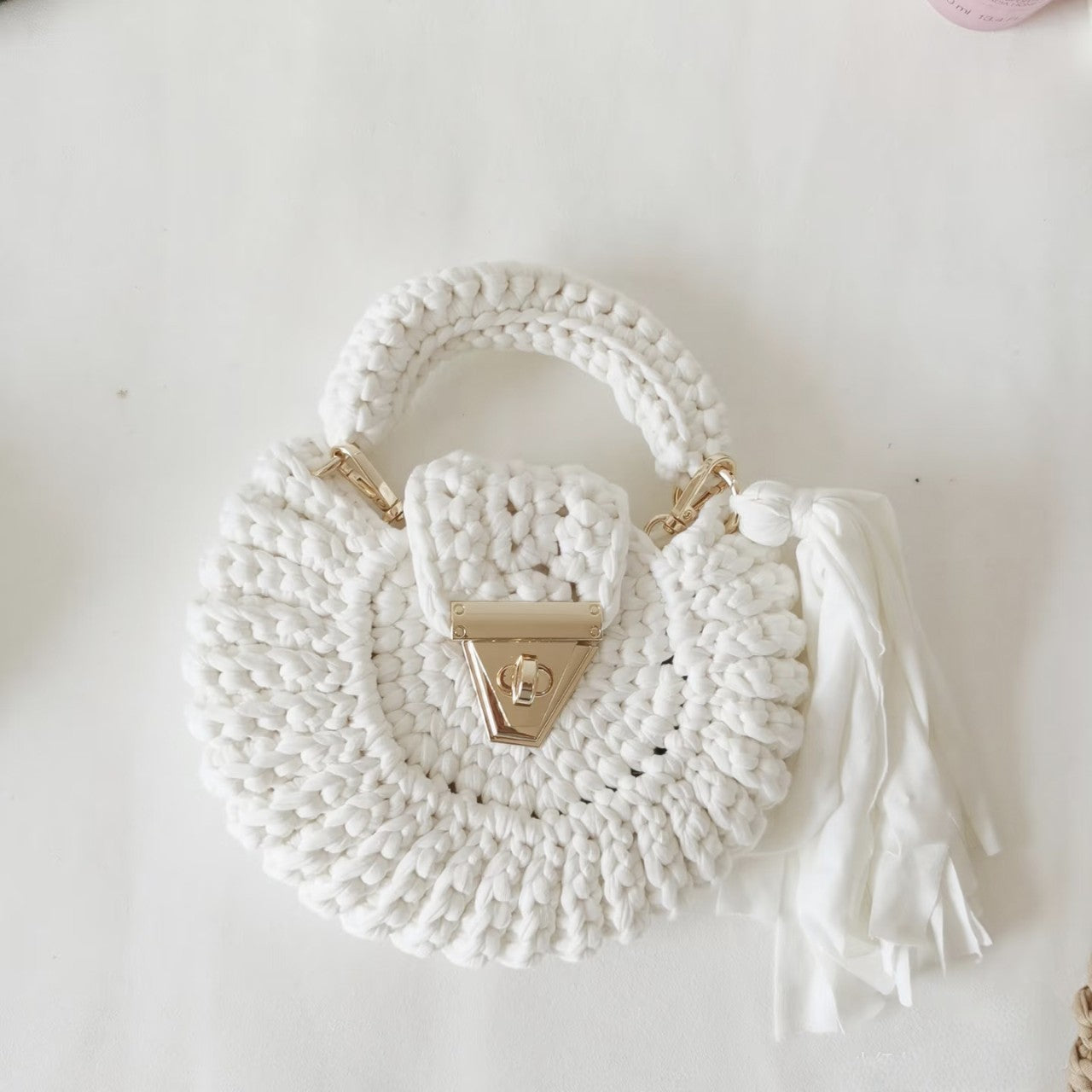 Bohemian Crochet Shoulder Bag - Angel Wishes