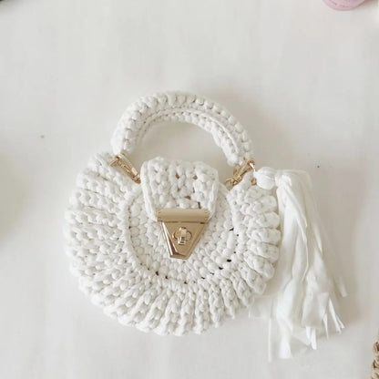 Bohemian Crochet Shoulder Bag - Angel Wishes