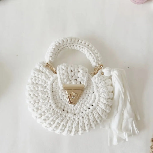Bohemian Crochet Shoulder Bag Angel Wishes