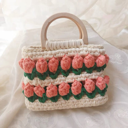 Crochet Tulip Handbags Angel Wishes