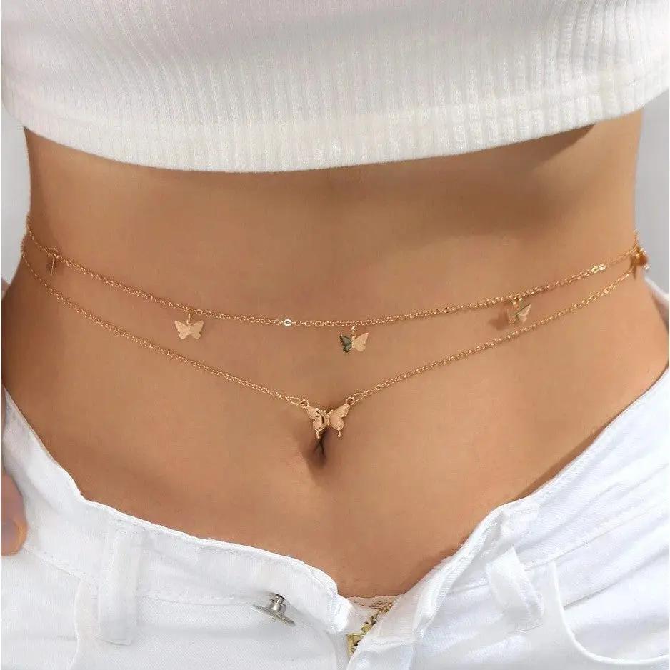 Double-layer Waist Chain Angel Wishes