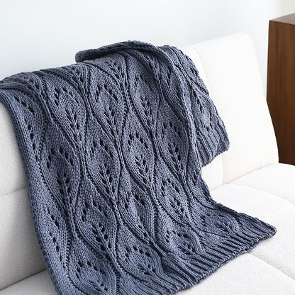 sofa knitted throw Angel Wishes