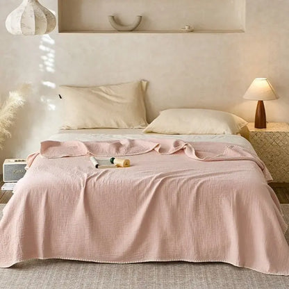 Cotton Five-layer Yarn Multifunctional Blanket Angel Wishes