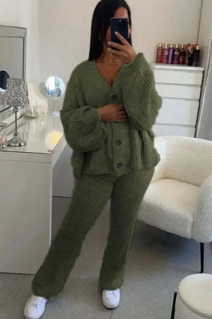 4 Buttons Loungewear Set Angel Wishes
