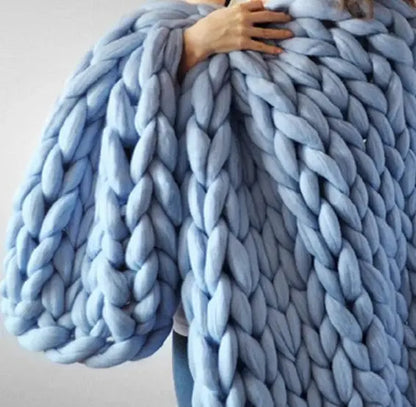 Thick Wool Blanket Angel Wishes