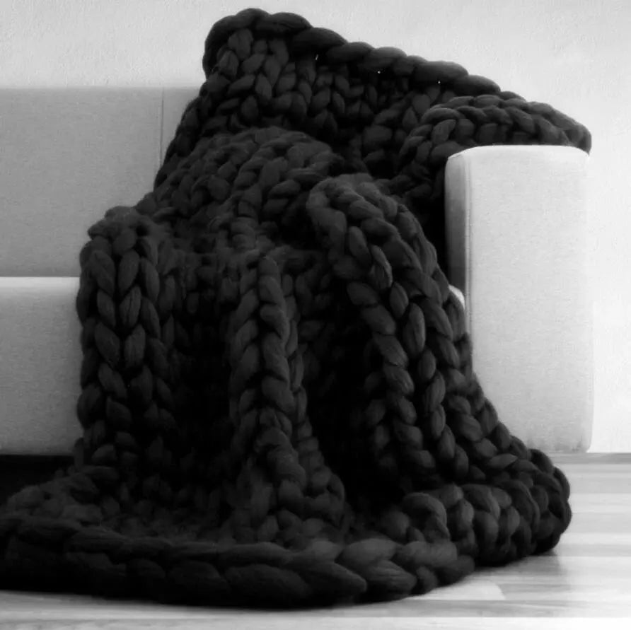 Thick Wool Blanket Angel Wishes