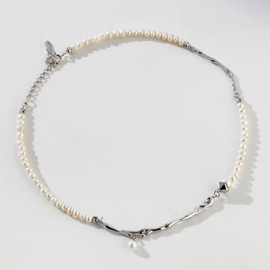 Fashionable Jewelry Pearl Necklace - Angel Wishes