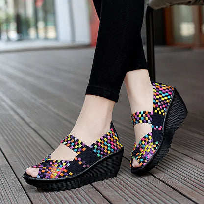 Comfortable Woven Sandals Angel Wishes