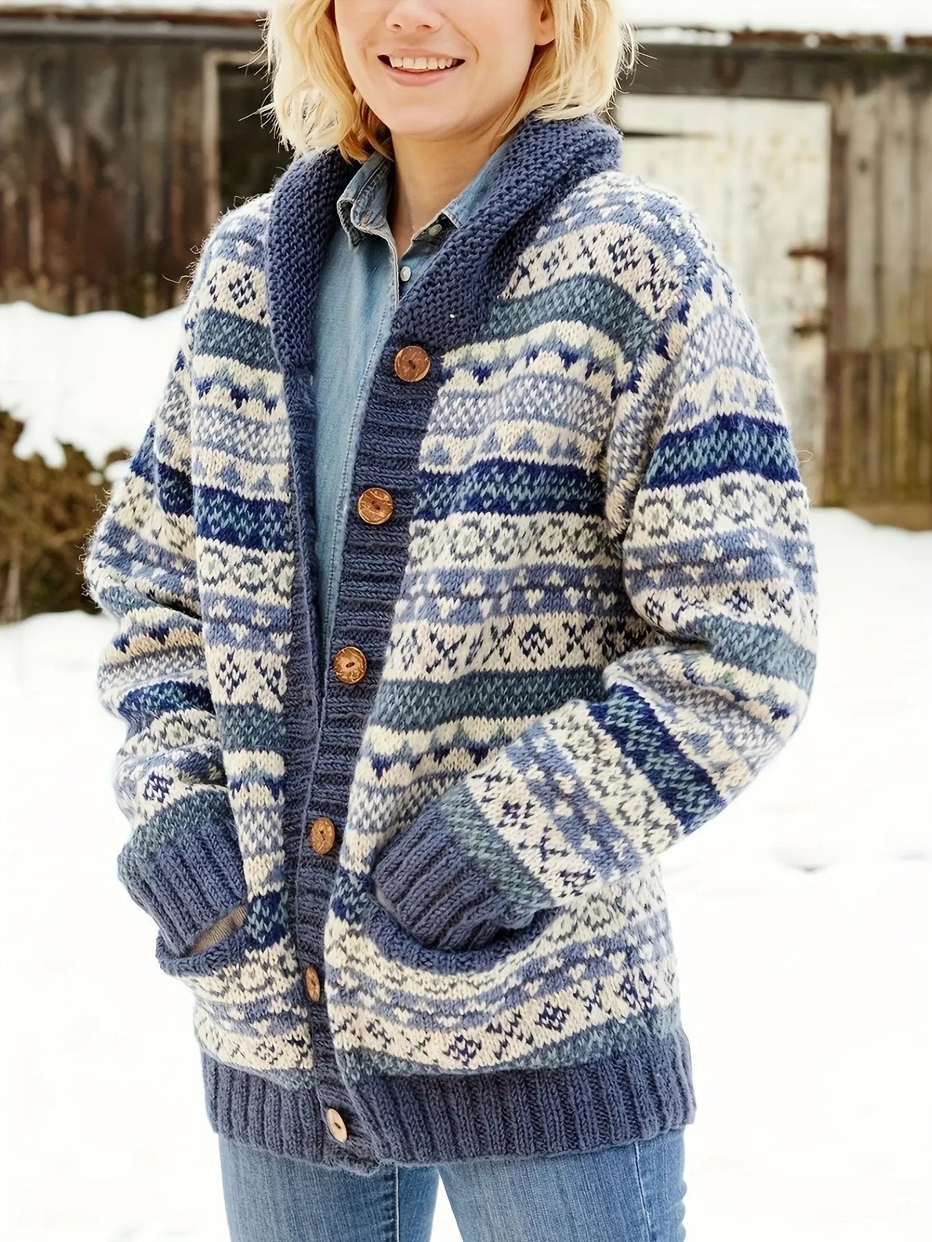 Knitted Sweater Cardigan for women Angel Wishes