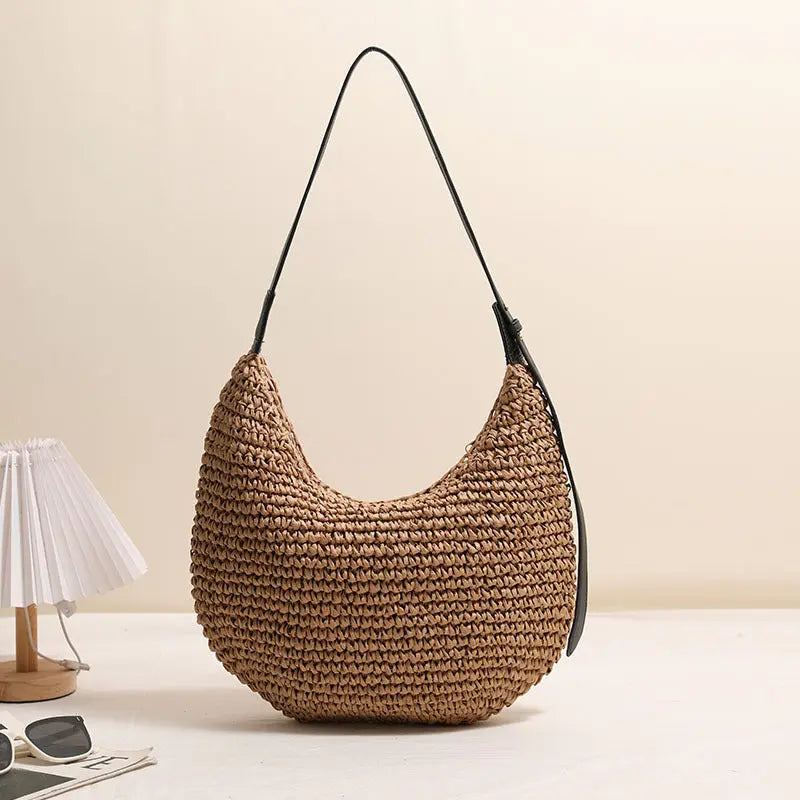 Fashionable Straw Bag Angel Wishes