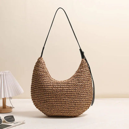 Fashionable Straw Bag Angel Wishes
