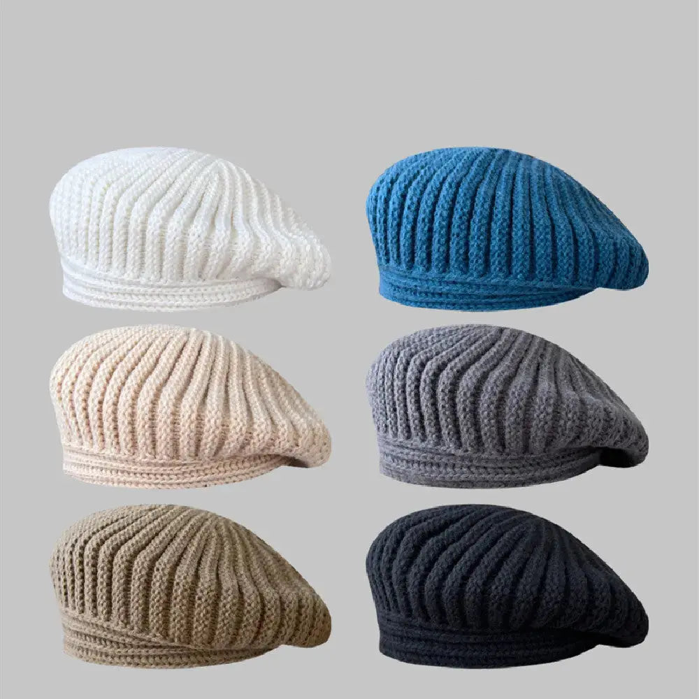 Autumn And Winter Fashion Knitted Beret Women Angel Wishes