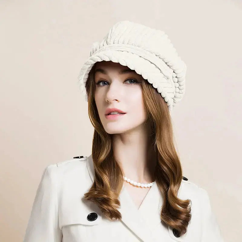 Autumn And Winter Hats Women's Western Style Ladies Hats Angel Wishes