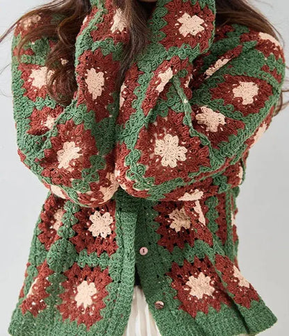 Granny Square Cardigan Angel Wishes