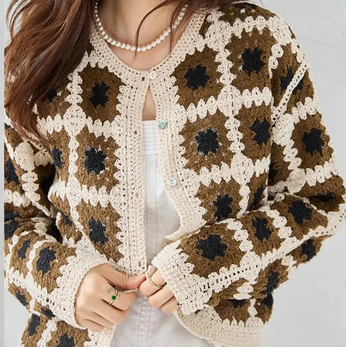 Granny Square Cardigan Angel Wishes