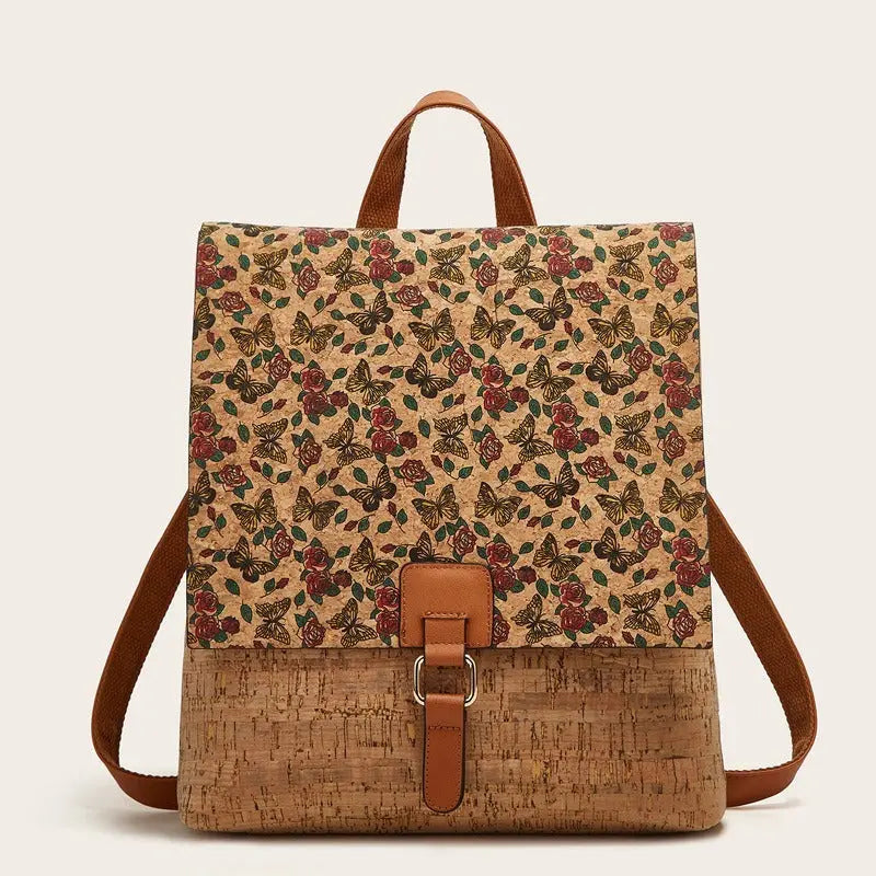 Affordable Luxury Fashion High-grade Fashion Retro Printed Backpack Angel Wishes