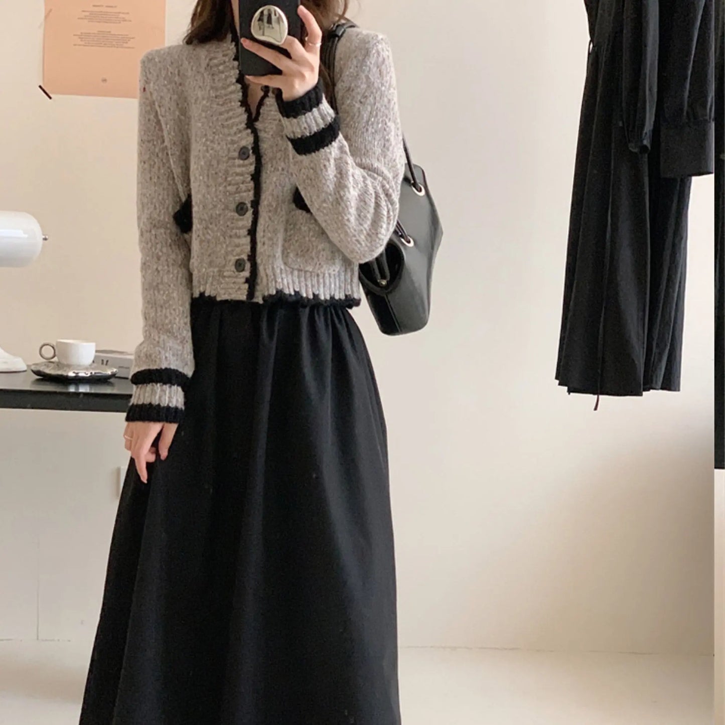 French Style Sweater Cardigan Angel Wishes