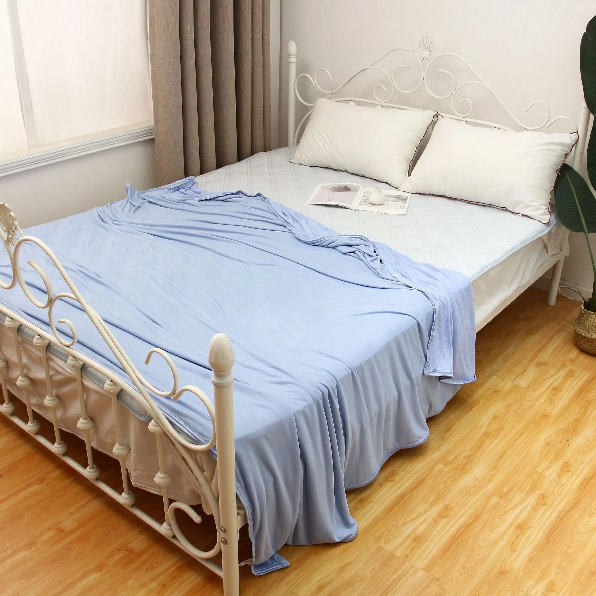 Cooling Blanket Cooling Fiber Absorb Heat Washable Cover Over Blankets Summer Angel Wishes