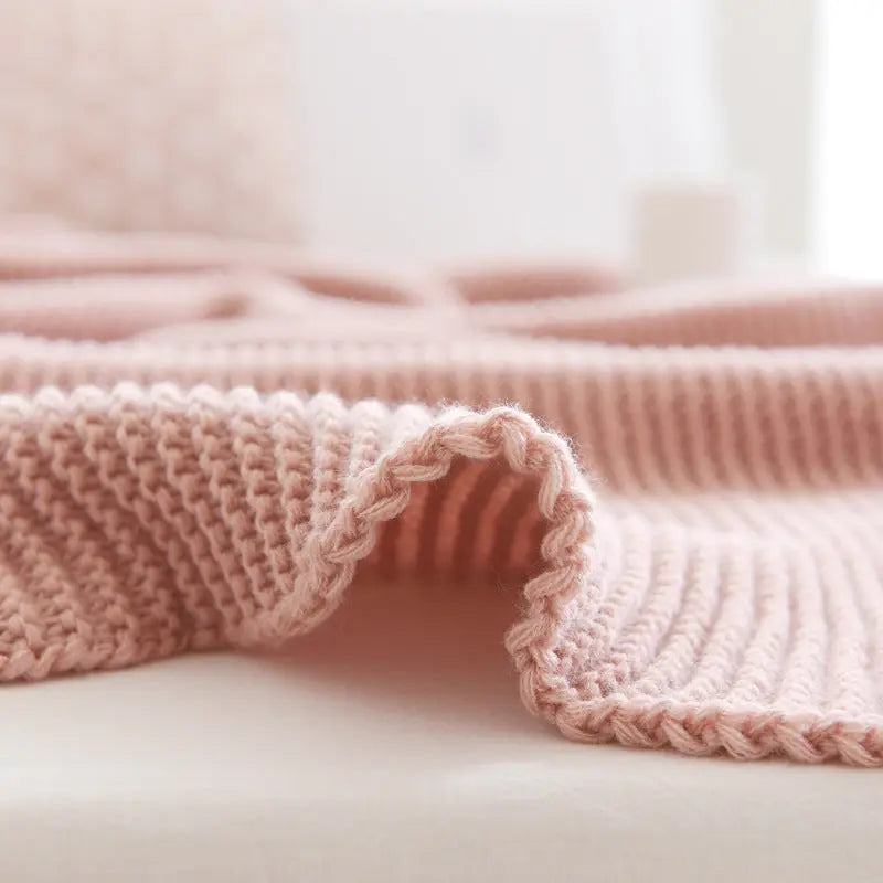 Tassel Knitted Blanket Angel Wishes