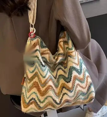 Womens Casual Ethnic-Style Embroidered Crossbody Shoulder Bag Angel Wishes