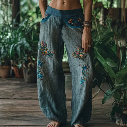 Elegant Straight Trousers Angel Wishes