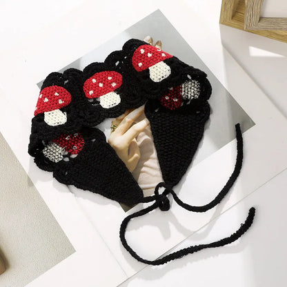 Knitted Wool Headwrap Headband Hair Accessories Angel Wishes