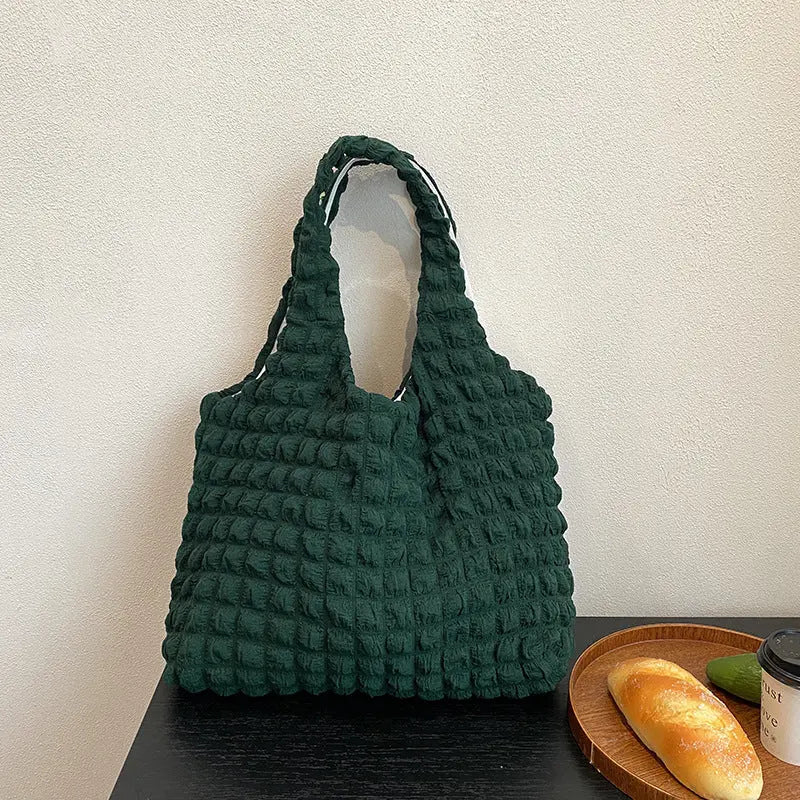 Cute Pleated Shoulder Bags Angel Wishes