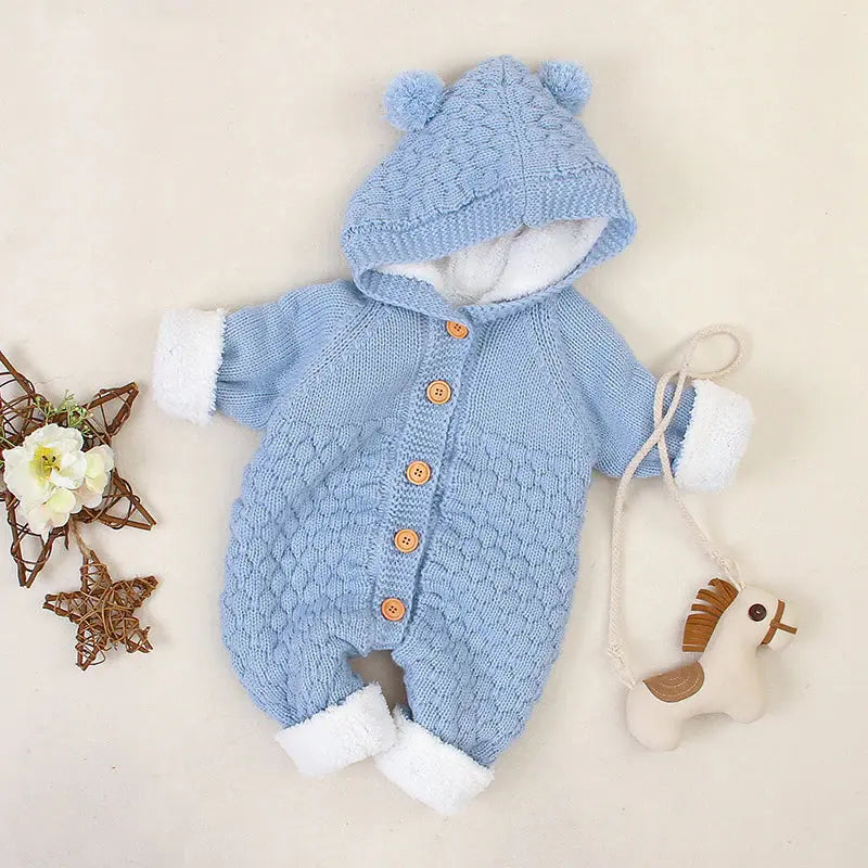 Baby Knitted Jumpsuit Angel Wishes