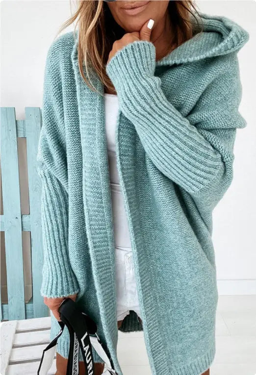 Knitted Hooded Cardigan Angel Wishes
