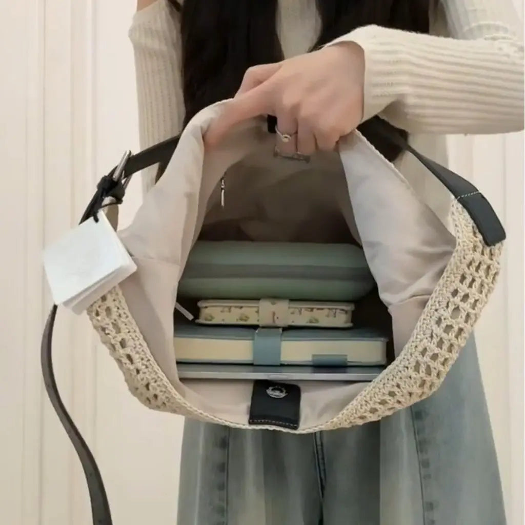 Shoulder Woven Crossbody Angel Wishes