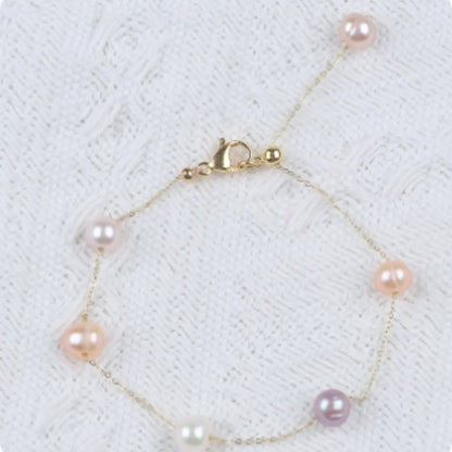 Natural Freshwater Pearls Bracelets Angel Wishes
