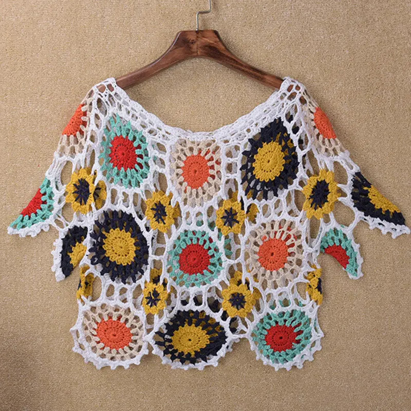 hollow-out beach cover-up Angel Wishes
