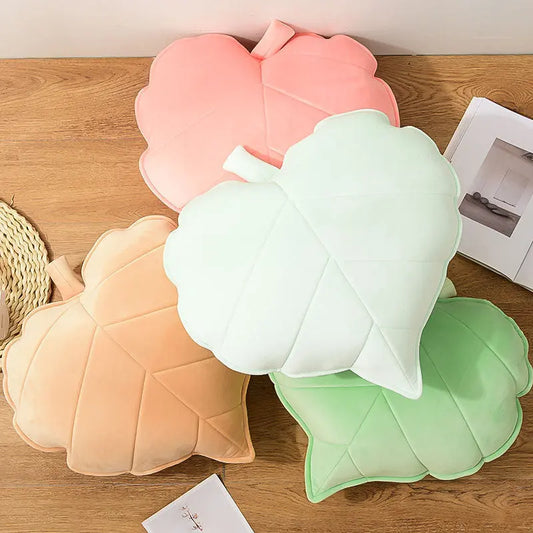 3D Heart Leaf Sofa Bed Throw Cushion Cute Kids Room Decoration Outdoor Reliner Chair Back Cushions Modern Home Decor Angel Wishes