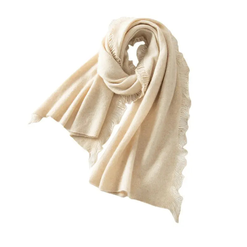 Cashmere Women's Thin Warm Single-strand Scarf Angel Wishes