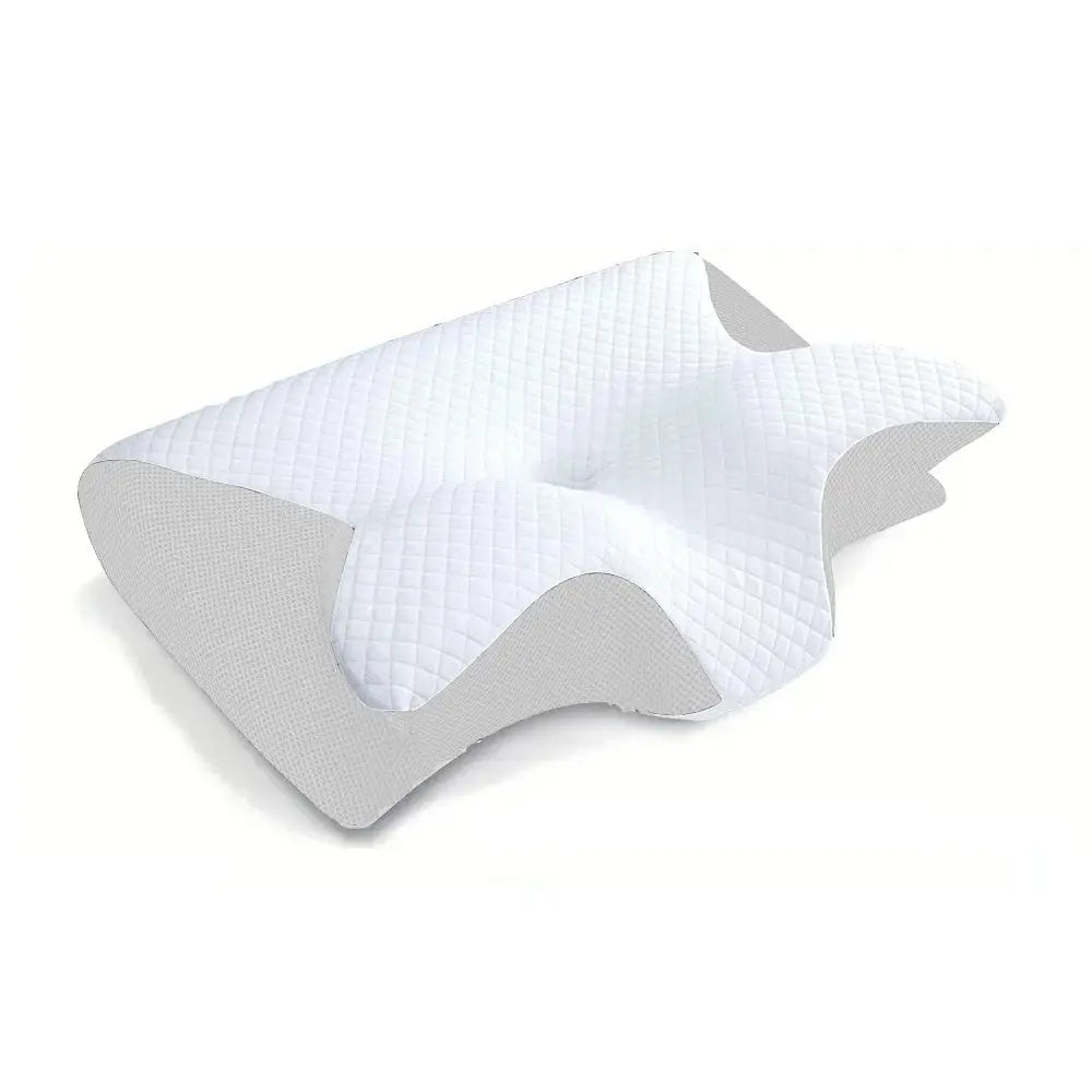 Memory Foam Cervical Pillow, 2 In 1 Ergonomic Contour Orthopedic Pillow For Neck Pain, Contoured Support Pillows,Neck Pillow Angel Wishes