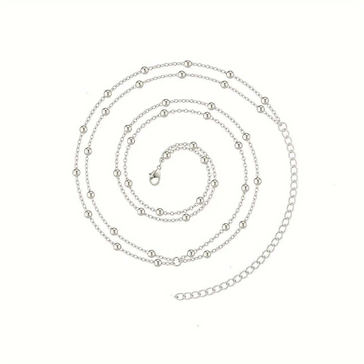 Fashion Waist Double-layer Beads Chain Angel Wishes