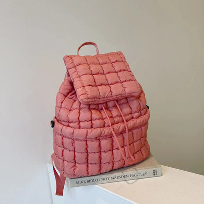 Quilted Women Backpack Angel Wishes