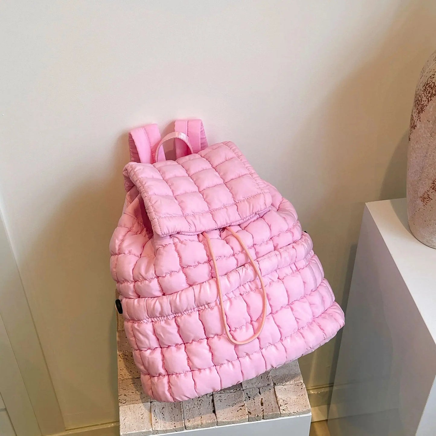 Quilted Women Backpack Angel Wishes