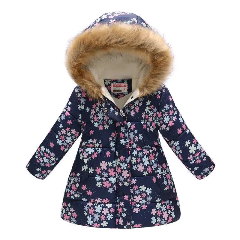 Winter Child Jackets Cotton Padded Coat Angel Wishes